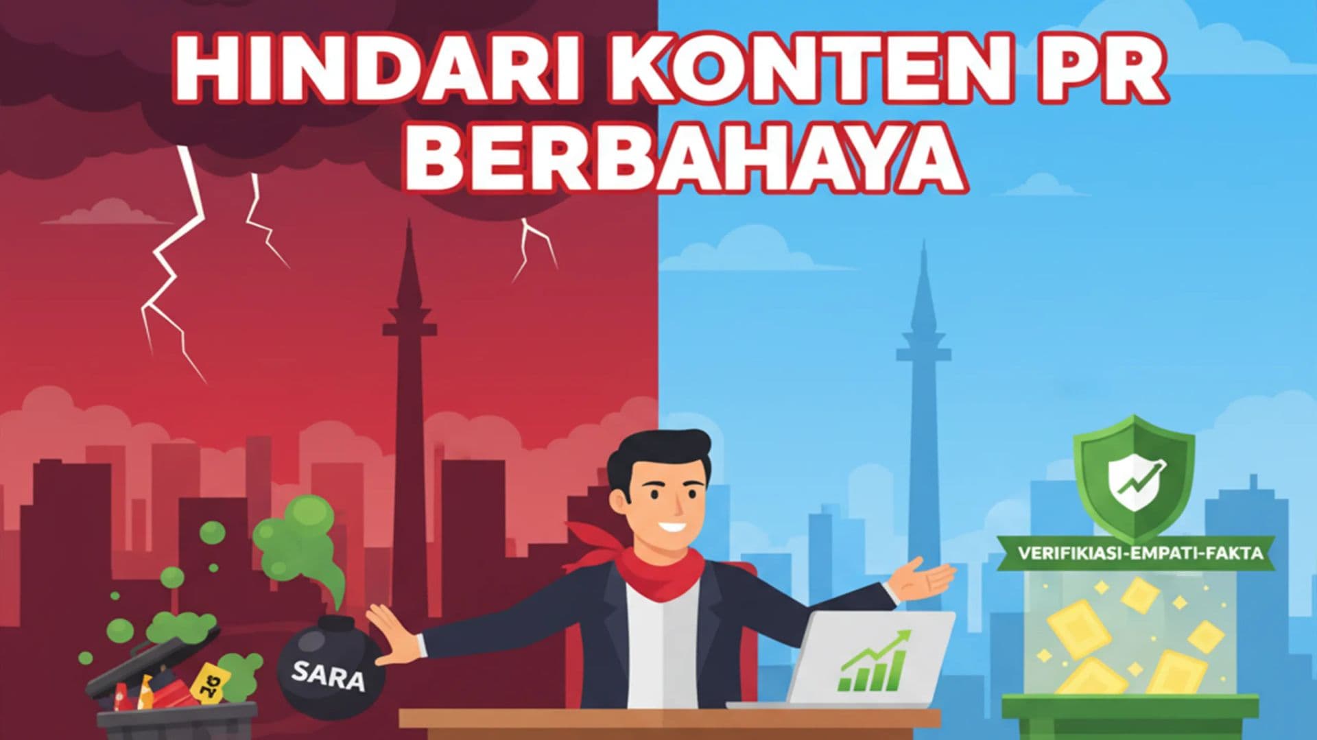 4 Kuadran Konten PR Agency Jakarta: Panduan Strategi Public Relations