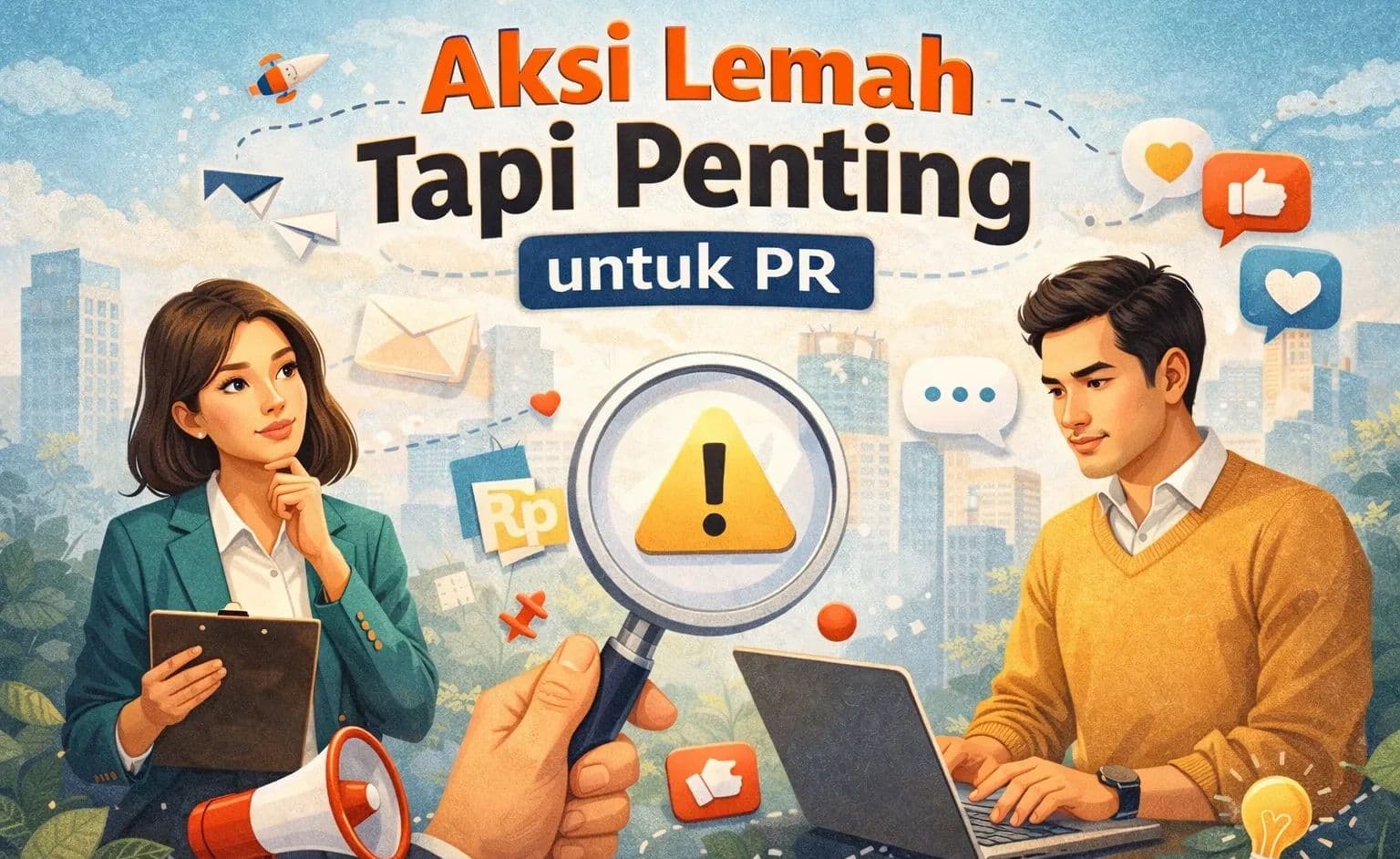 Aksi Lemah Tapi Penting untuk Public Relations