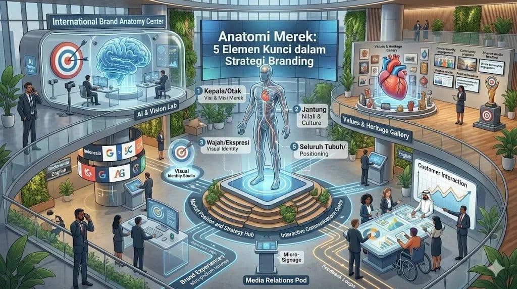 Anatomi Merek: 5 Elemen Kunci dalam Strategi Branding