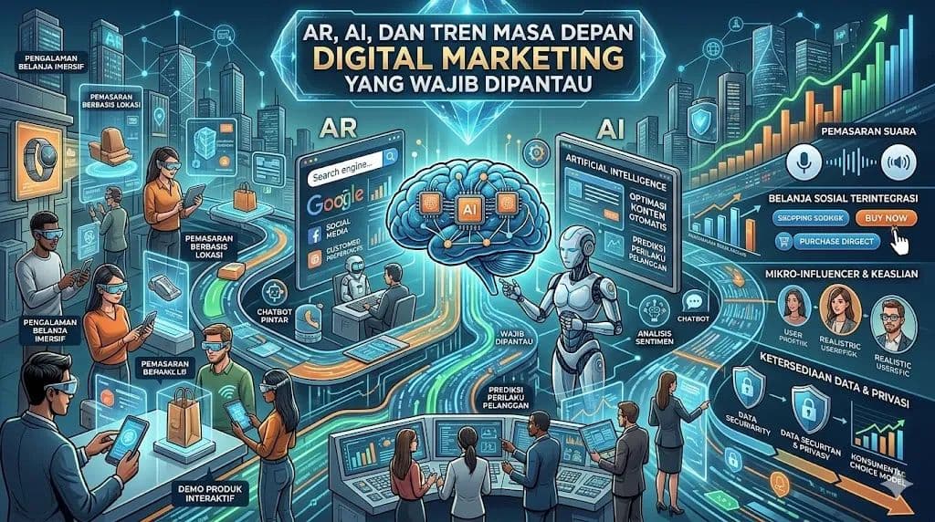 AR, AI, dan Tren Masa Depan Digital Marketing yang Wajib Dipantau