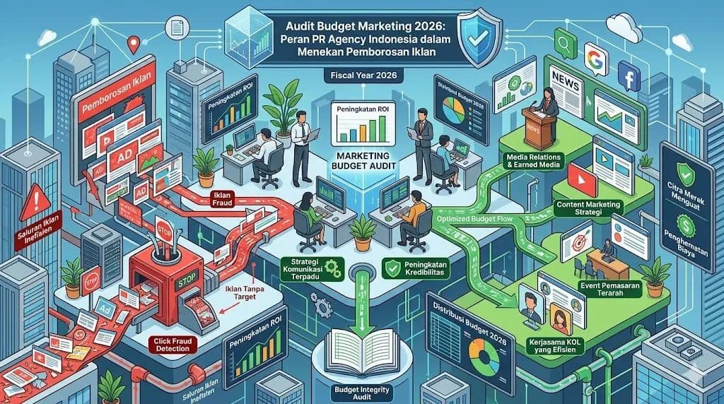 Audit Budget Marketing 2026: Peran PR Agency Indonesia dalam Menekan Pemborosan Iklan