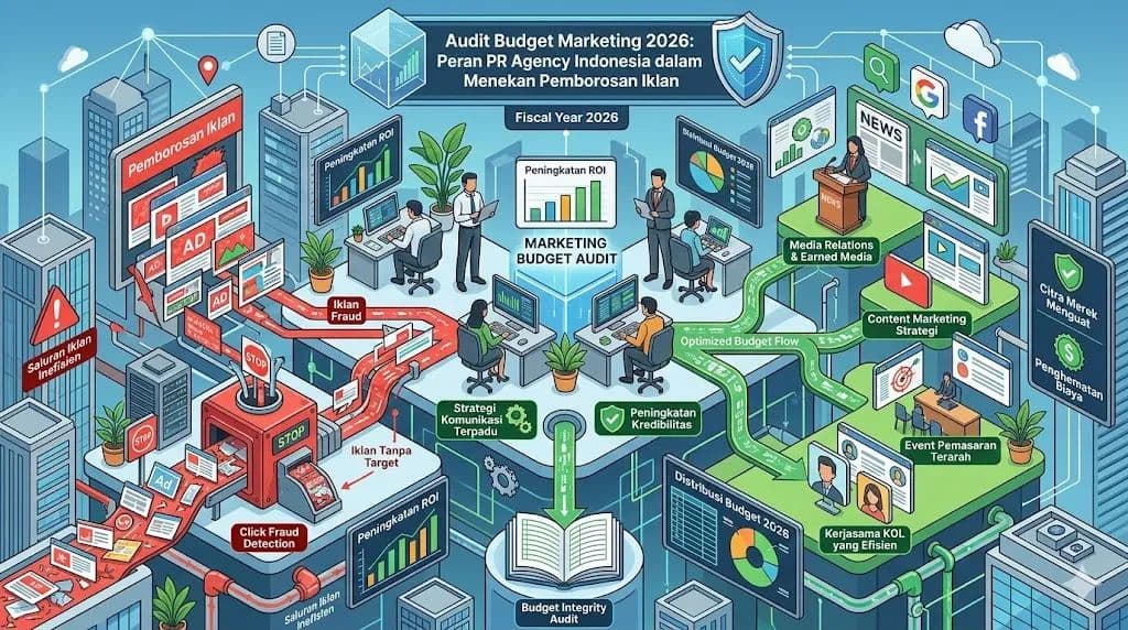 Audit Budget Marketing 2026: Peran PR Agency Indonesia dalam Menekan Pemborosan Iklan