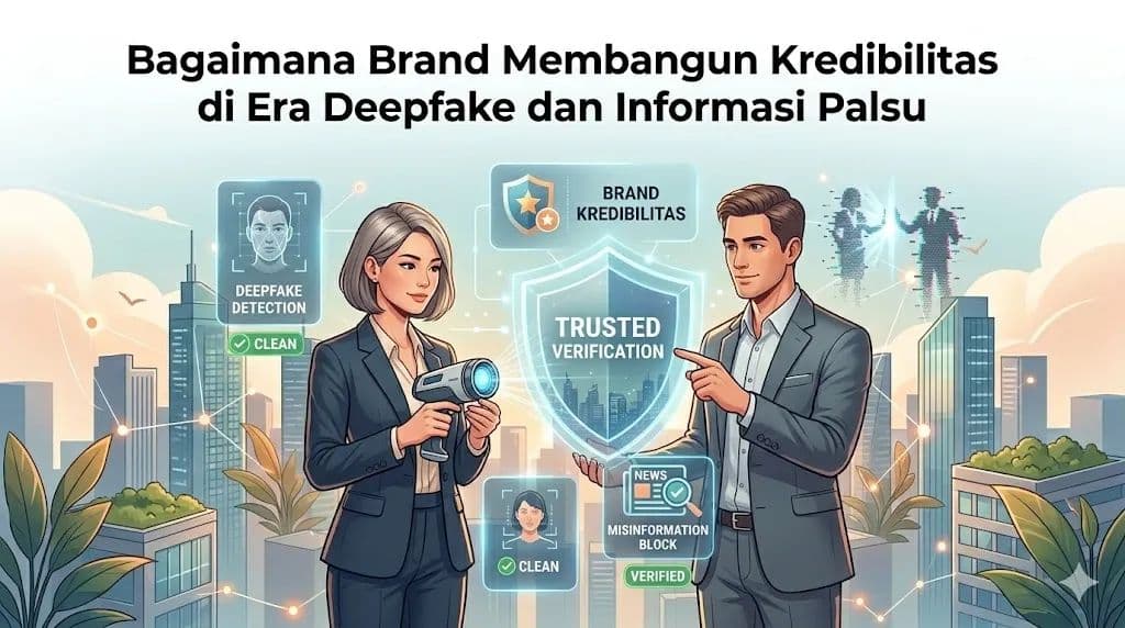 Bagaimana Brand Membangun Kredibilitas di Era Deepfake dan Informasi Palsu