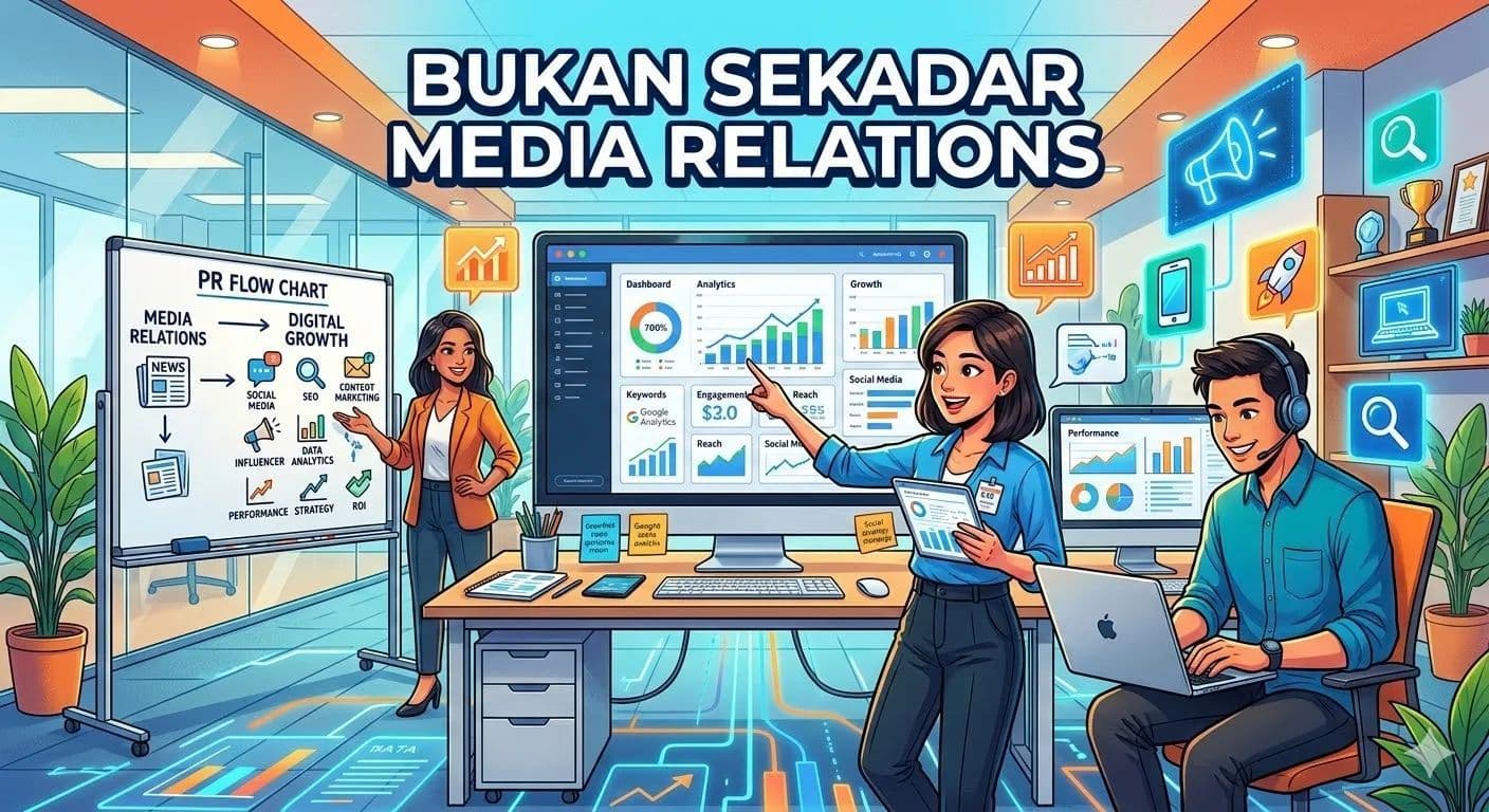 Bukan Sekadar Media Relations: Evolusi PR Agency Indonesia Menjadi Digital Growth Partner