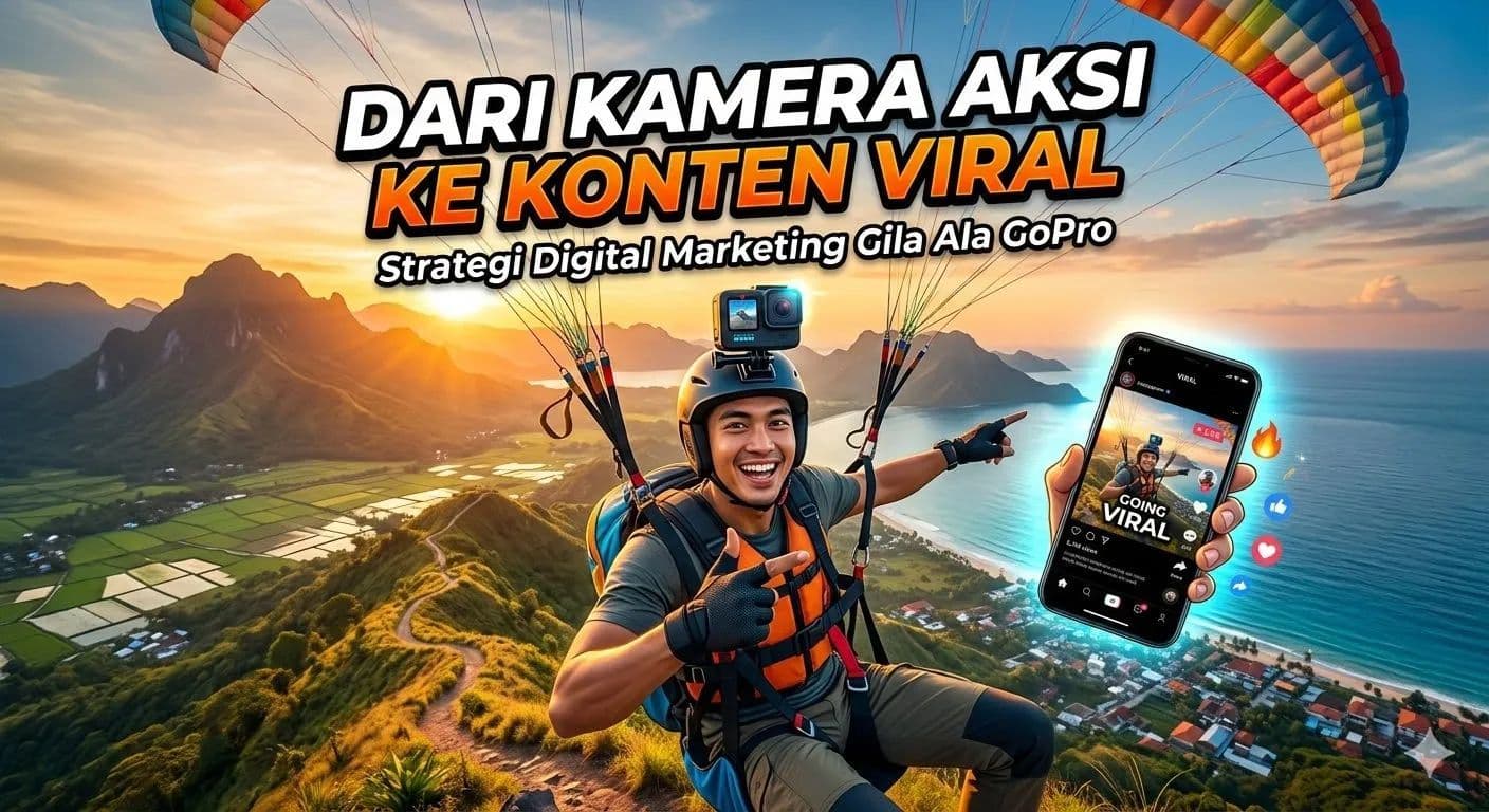 Dari Kamera Aksi ke Konten Viral: Strategi Digital Marketing Gila Ala GoPro
