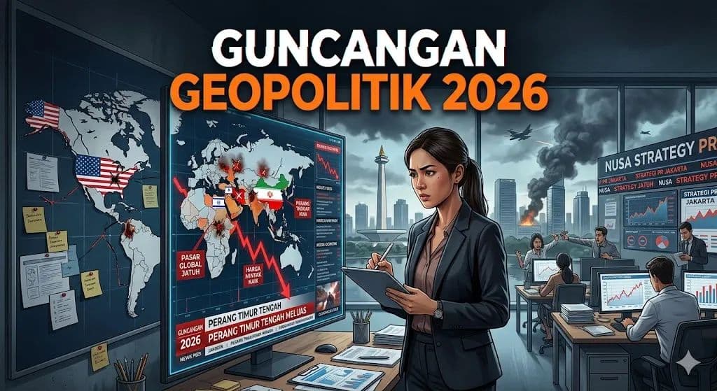 Guncangan Geopolitik 2026: Dampak Perang Amerika-Israel-Iran pada Pasar dan Siasat Strategi Marketing PR Agency Jakarta