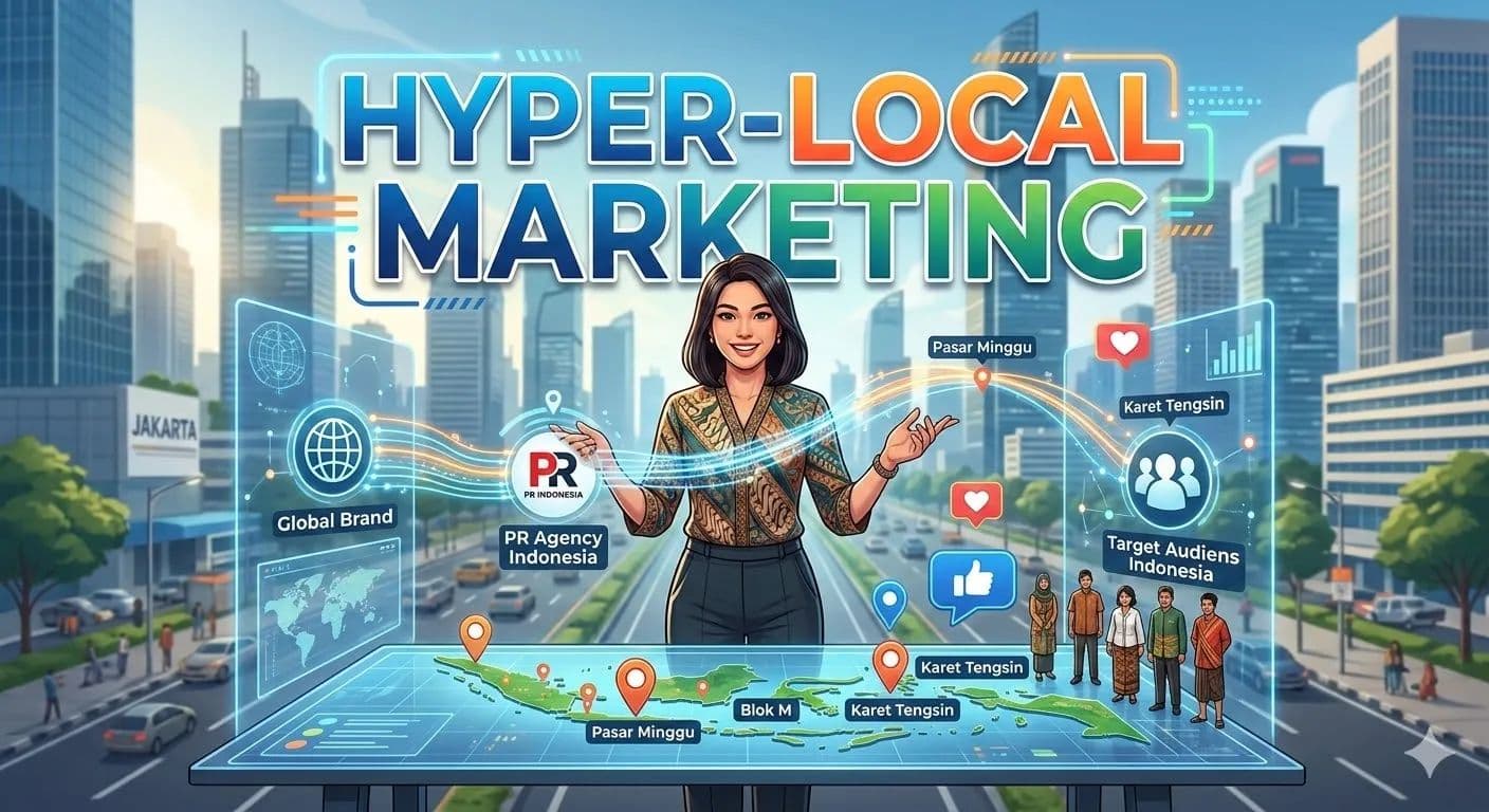 Hyper-Local Marketing: Peran PR Agency Indonesia dalam Menjembatani Brand Global dengan Audiens Indonesia.