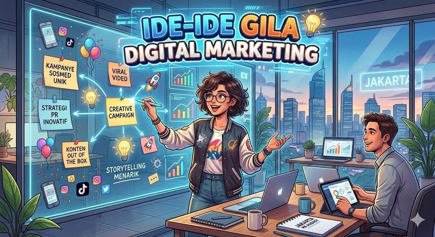 Ide-Ide Gila Digital Marketing Dunia Yang Menginspirasi Strategi PR Agency Jakarta