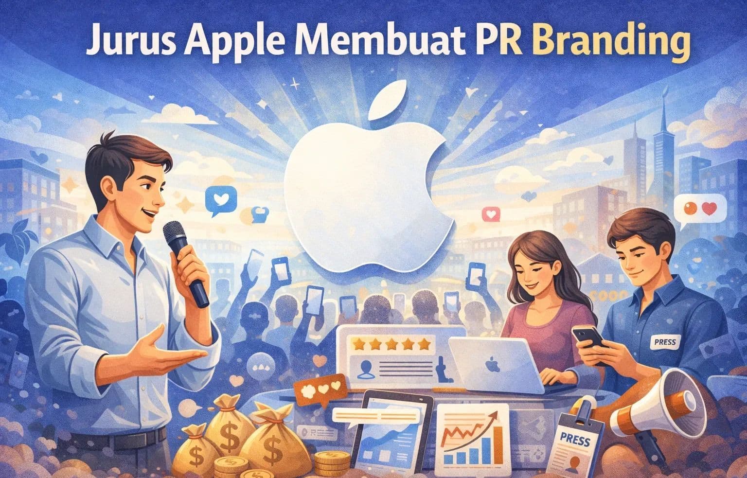 Jurus Rahasia Apple Membuat PR Branding yang Tak Tergantikan