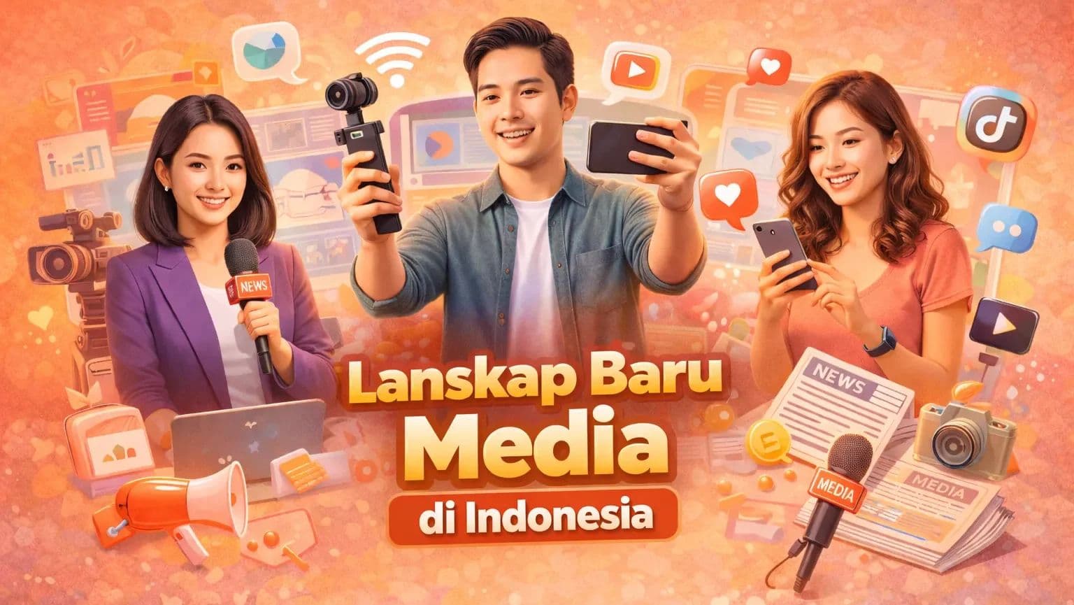 Lanskap Baru Media di Indonesia: Traditional Media, Vlogger dan Selebgram