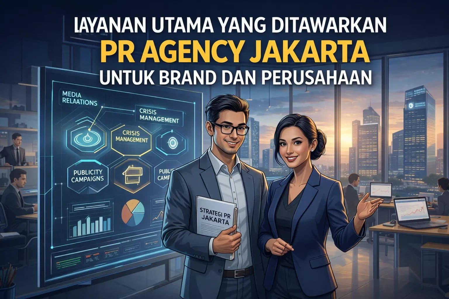 Layanan Utama yang Ditawarkan PR Agency Jakarta untuk Brand dan Perusahaan