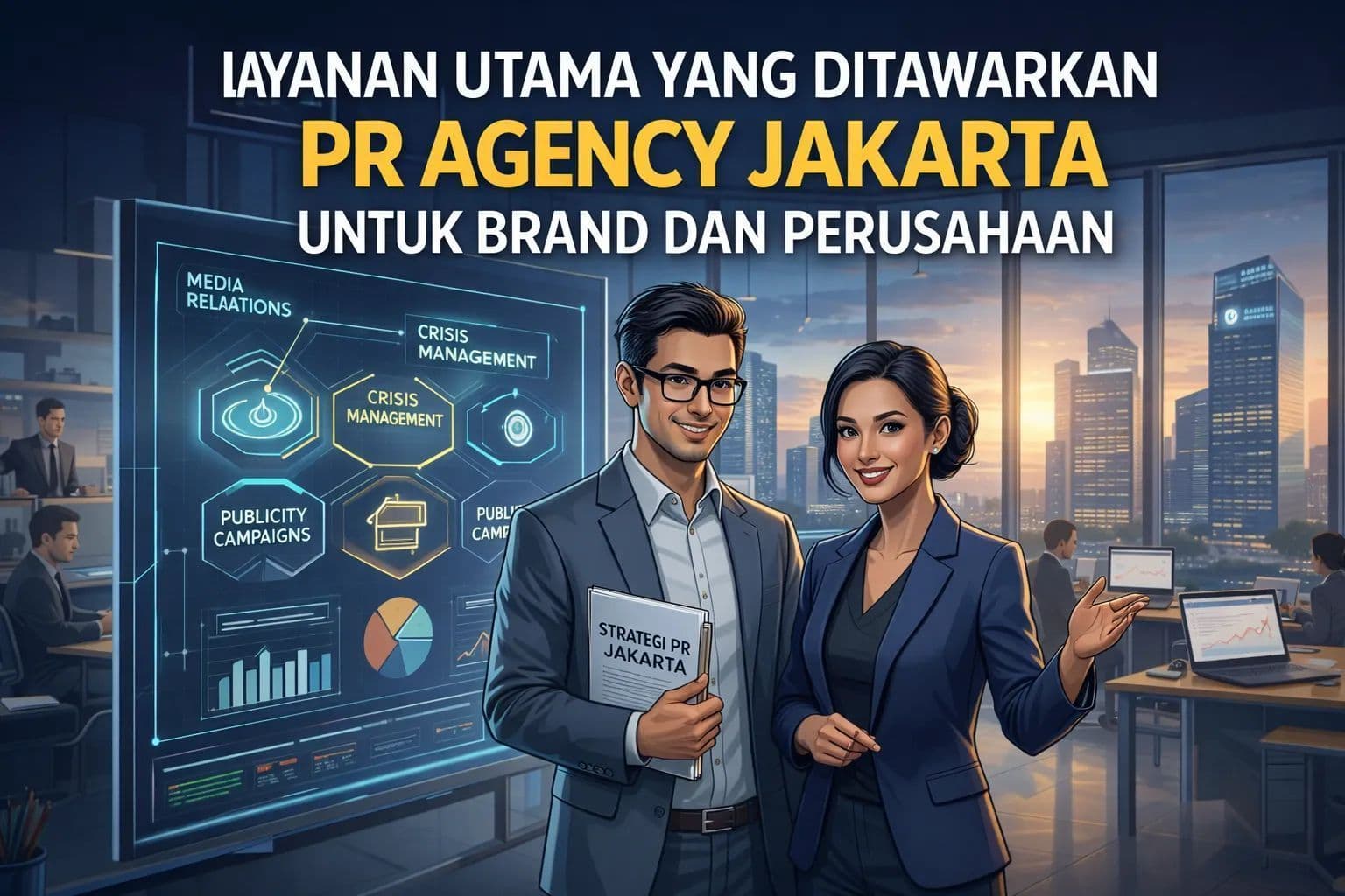 Layanan Utama yang Ditawarkan PR Agency Jakarta untuk Brand dan Perusahaan