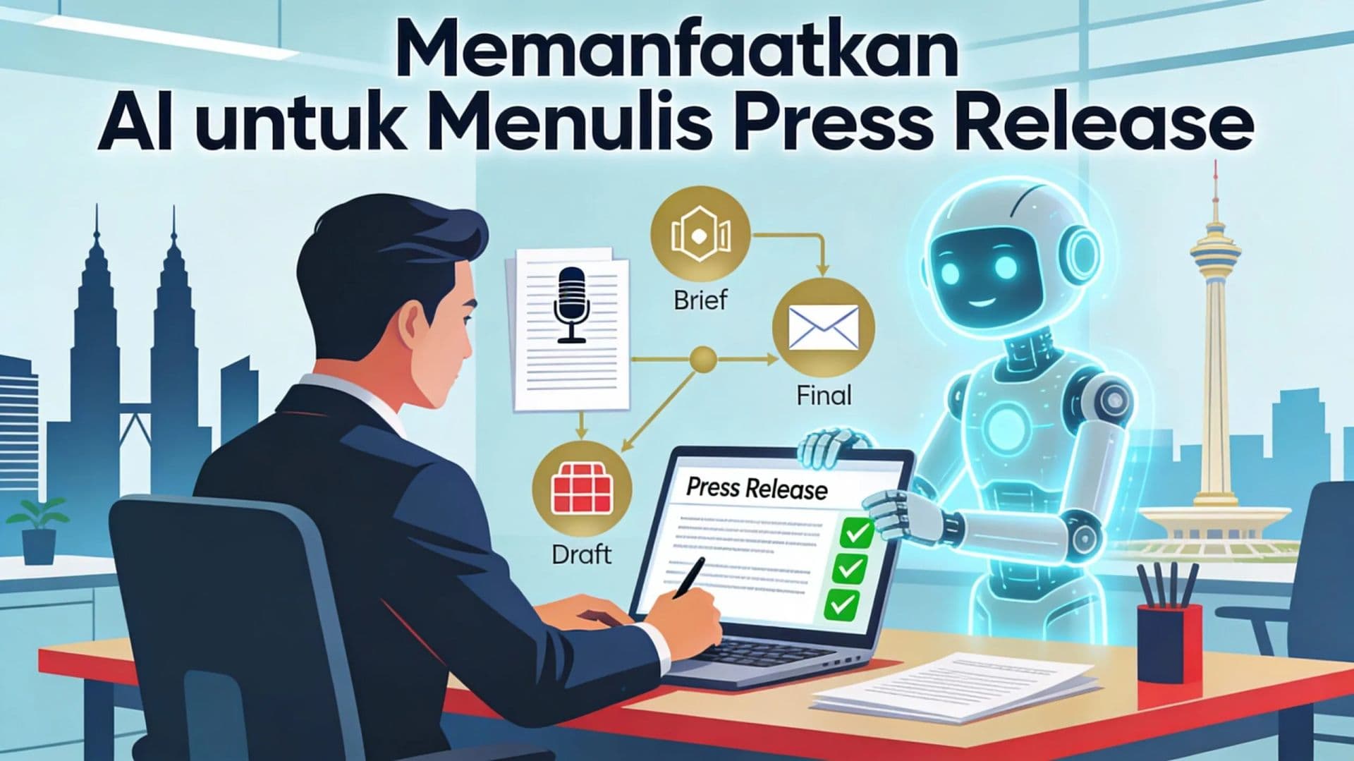 Memanfaatkan AI untuk Menulis Press Release dan Dokumen Public Relations Lainnya. Bagaimana Caranya