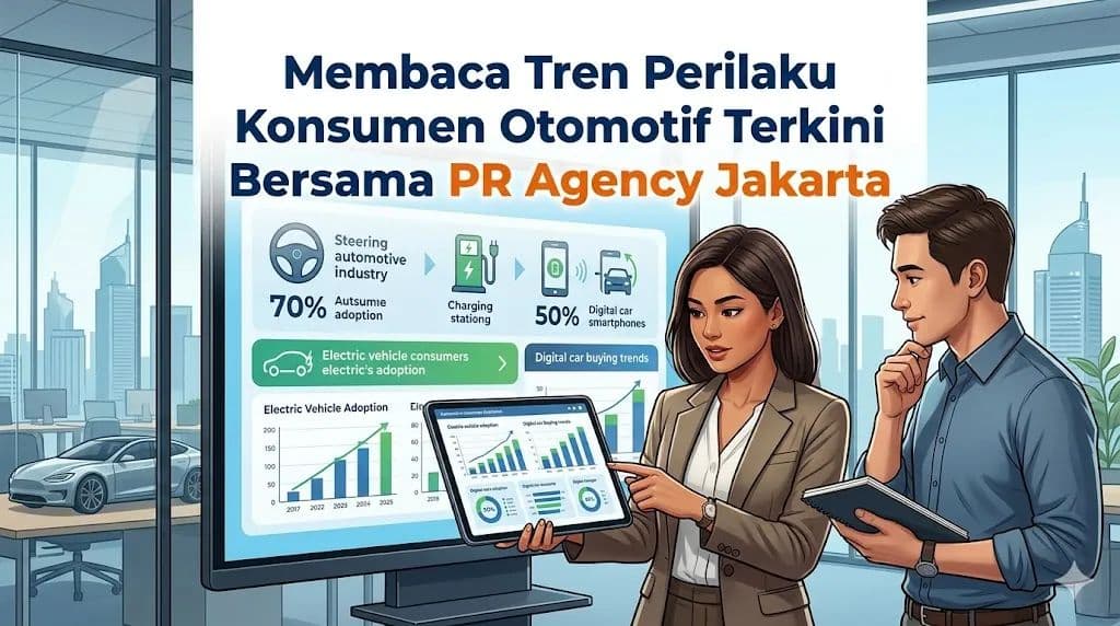 Membaca Tren Perilaku Konsumen Otomotif Terkini Bersama PR Agency Jakarta