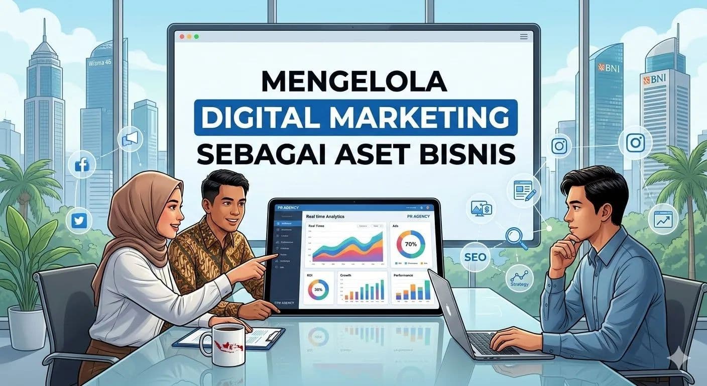 Mengelola Digital Marketing sebagai Aset Bisnis: Insight dari PR Agency Indonesia