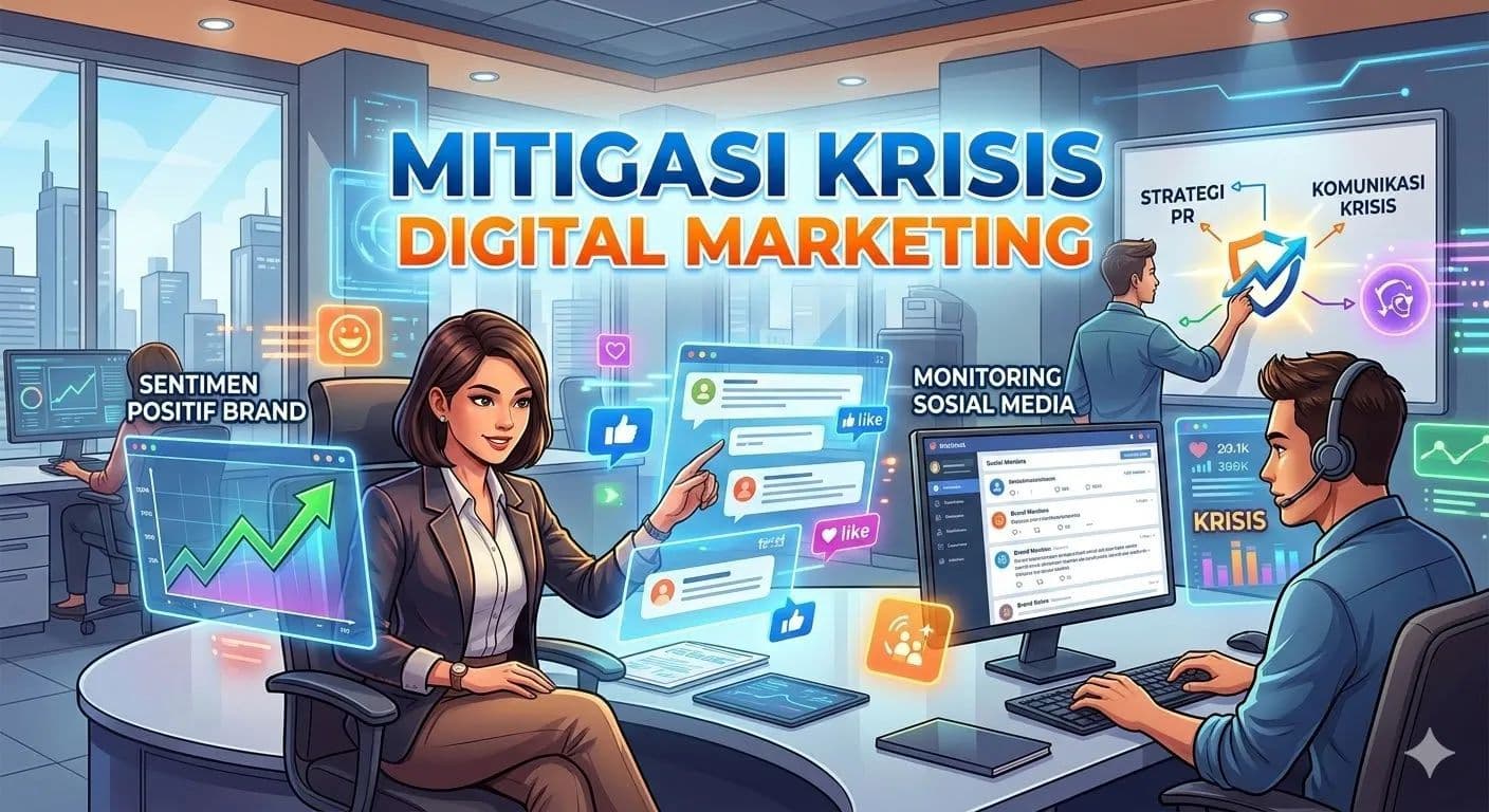 Mitigasi Krisis Digital Marketing: Peran Strategis PR Agency Indonesia dalam Menjaga Sentimen Positif Brand
