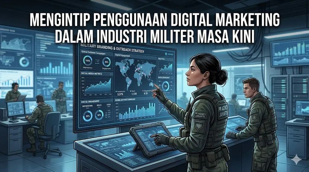 PR Agency Jakarta Insight: Mengintip Penggunaan Digital Marketing dalam Industri Militer Masa Kini