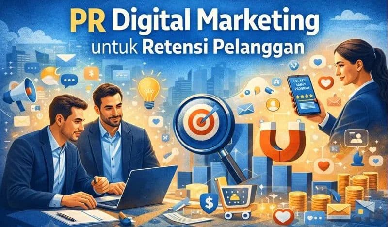 PR Digital Marketing untuk Retensi Pelanggan: Strategi Jangka Panjang