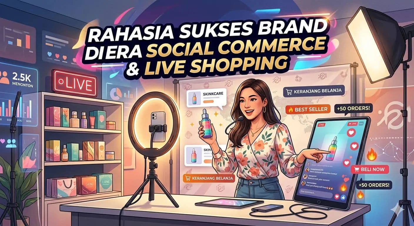 Rahasia Sukses Brand di Era Social Commerce & Live Shopping