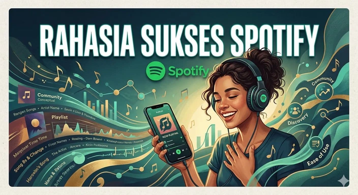Rahasia Sukses Spotify: Buah Dari Memenangkan Hati Konsumen