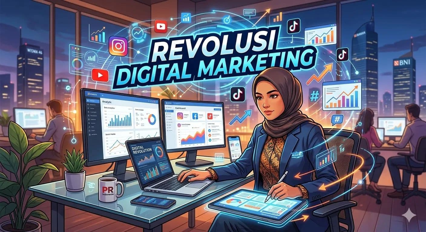 Revolusi Digital Marketing: Peran Krusial PR Agency Indonesia dalam Ekosistem Konten Modern