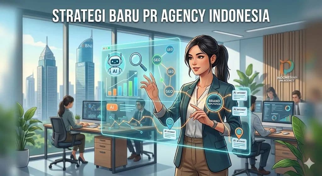 Strategi Baru PR Agency Indonesia: Menguasai Jawaban AI dengan GEO demi Reputasi Brand