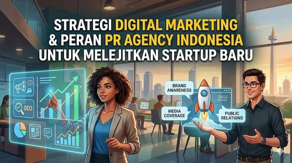 Strategi Digital Marketing & Peran PR Agency Indonesia untuk Melejitkan Startup Baru
