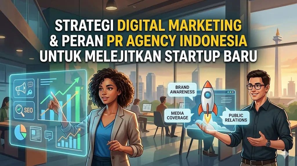 Strategi Digital Marketing & Peran PR Agency Indonesia untuk Melejitkan Startup Baru