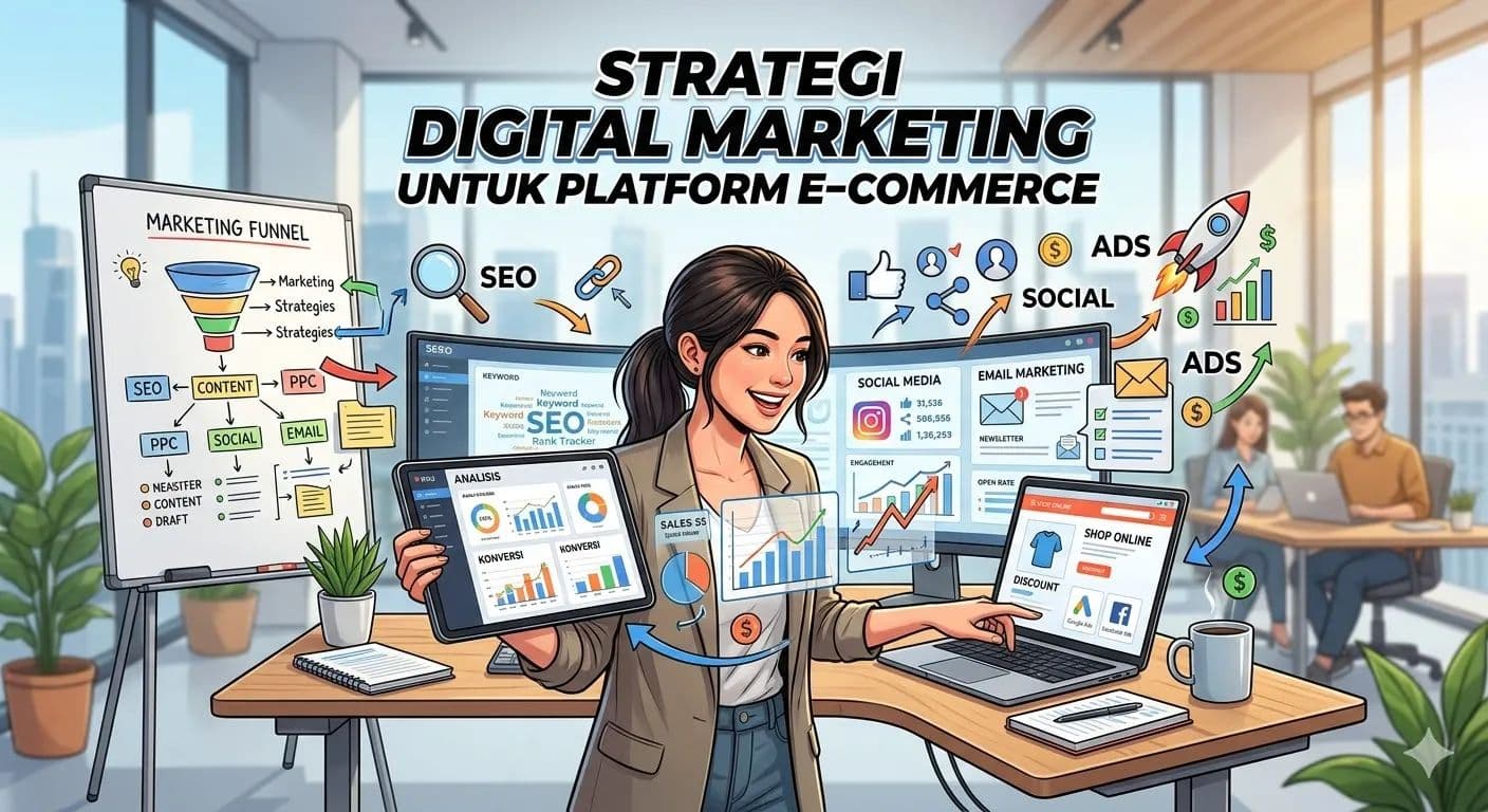 Strategi Digital Marketing untuk Platform E-Commerce