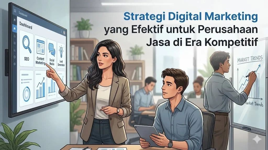 Strategi Digital Marketing yang Efektif untuk Perusahaan Jasa di Era Kompetitif