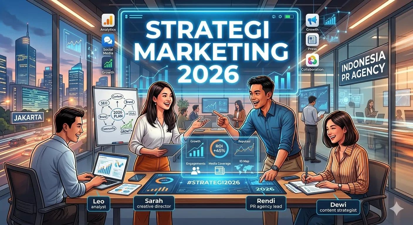 Strategi Marketing 2026: Mengapa Kolaborasi dengan PR Agency Indonesia Adalah Kunci Pertumbuhan Reputasi dan ROI