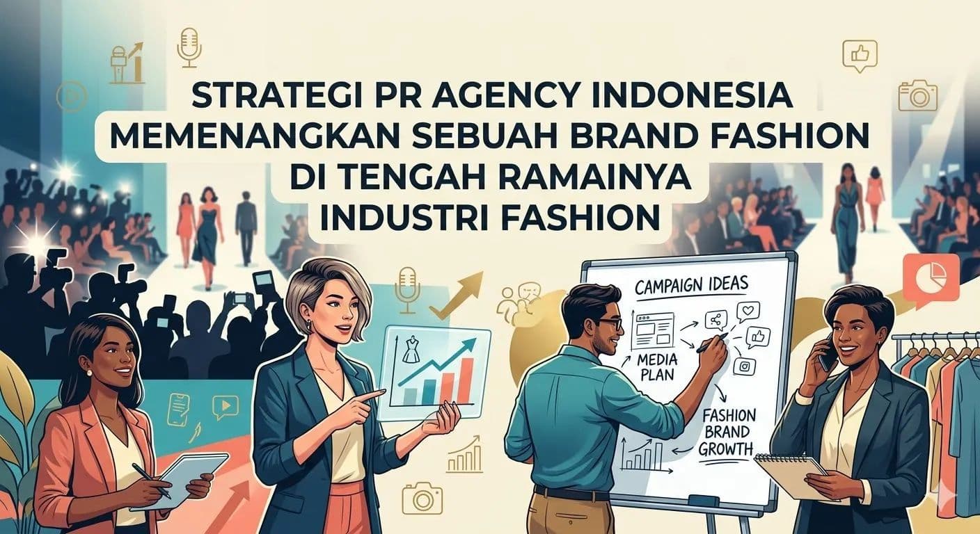 Strategi PR Agency Indonesia Memenangkan Sebuah Brand Fashion di Tengah Ramainya Industri Fashion
