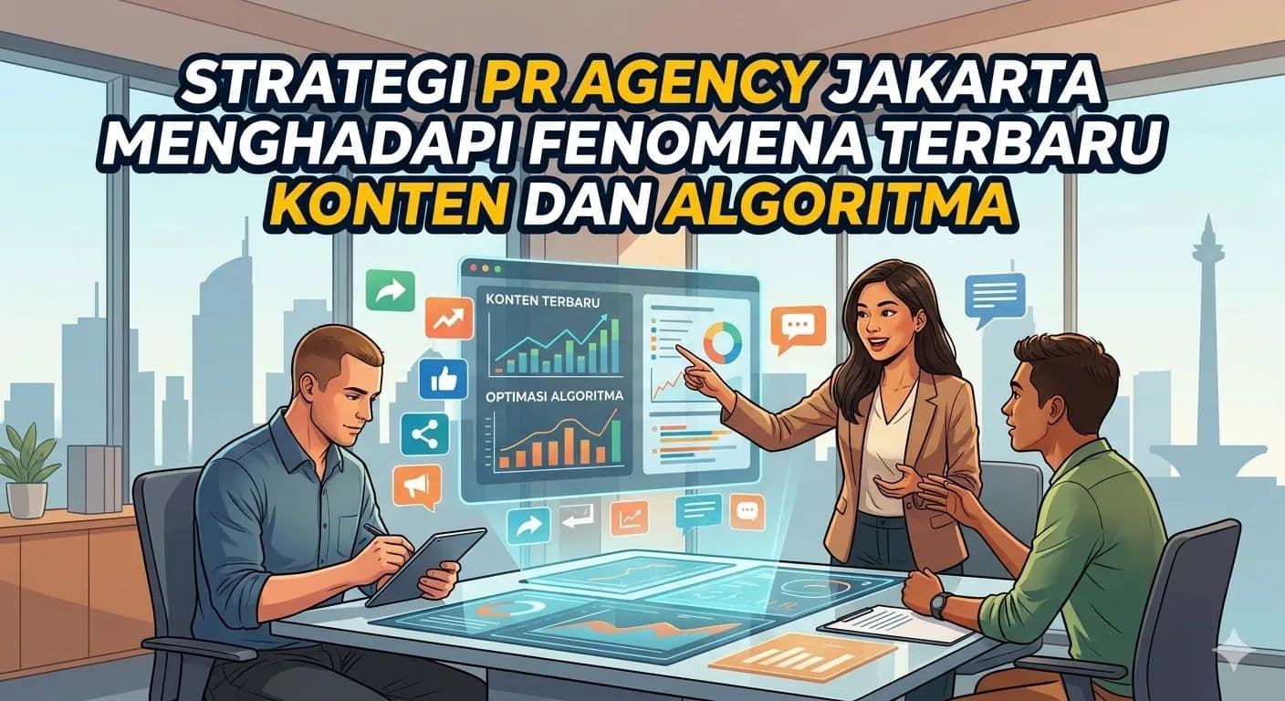 Strategi PR Agency Jakarta Menghadapi Fenomena Terbaru Konten dan Algoritma