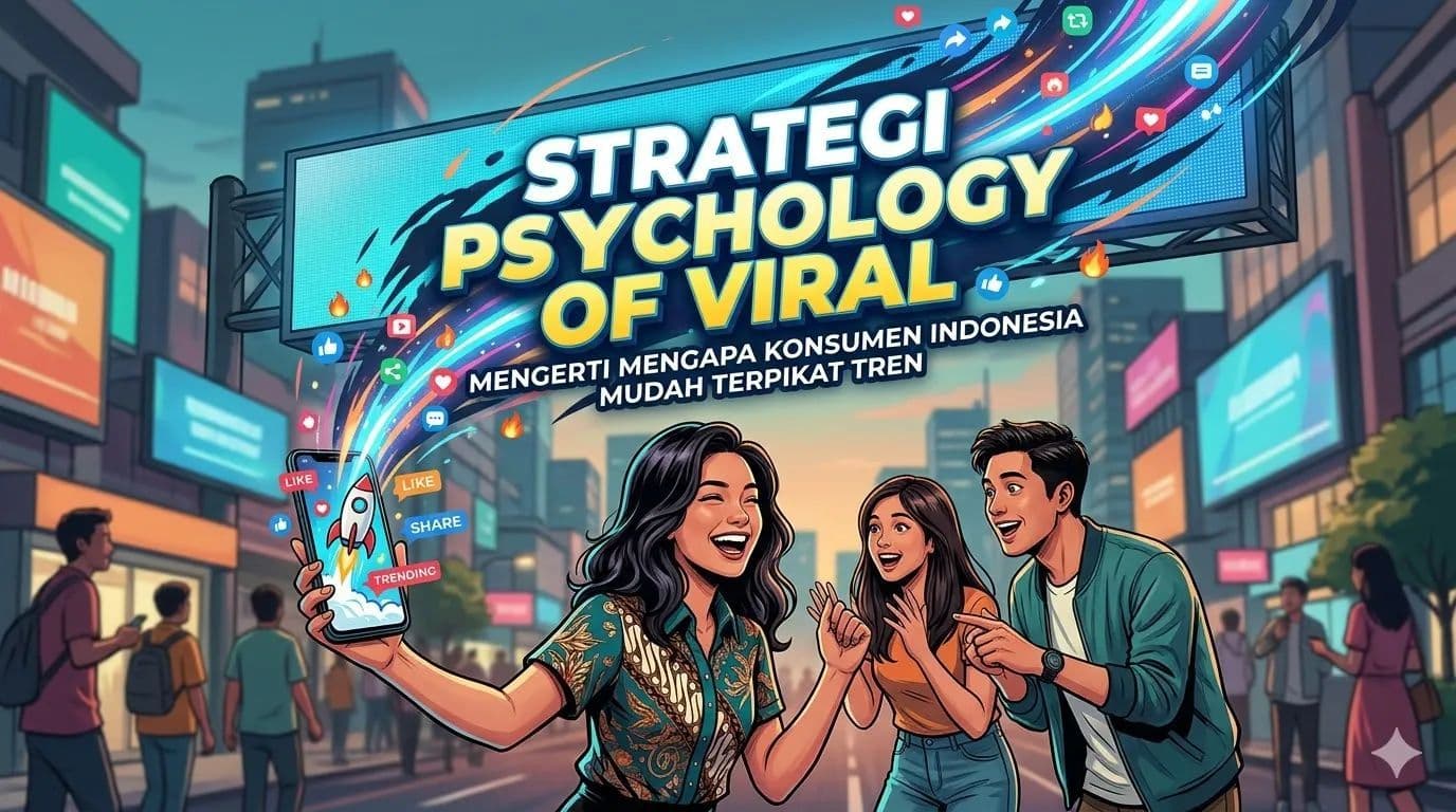 Strategi Psychology of Viral: Mengapa Konsumen Indonesia Mudah Terpikat Tren dan Peran Penting PR Agency Indonesia