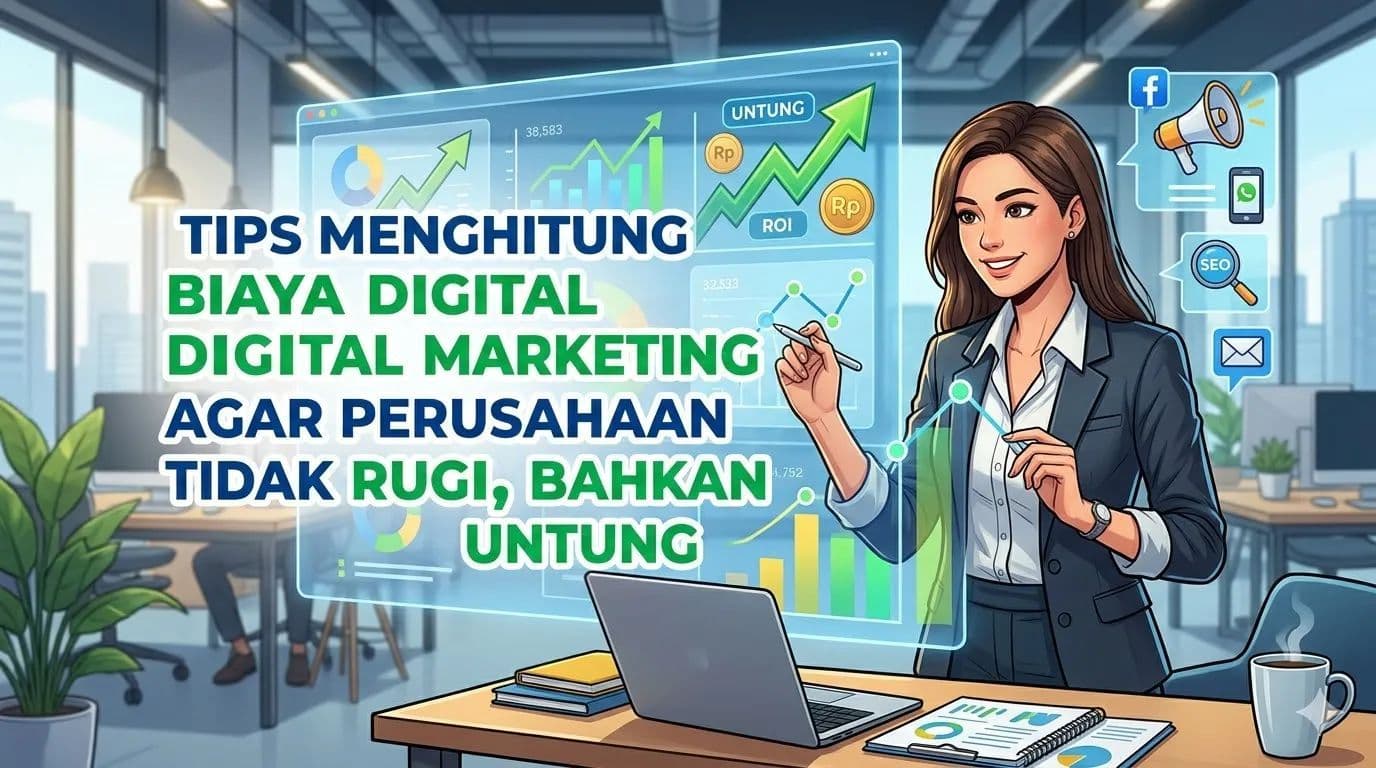Tips Menghitung Biaya Digital Marketing Agar Perusahaan Tidak Rugi, Bahkan Untung