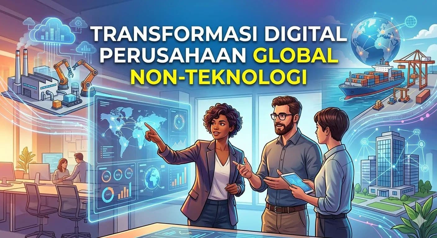Transformasi Digital Perusahaan Global Non-Teknologi: Kunci Sukses di Era Digital